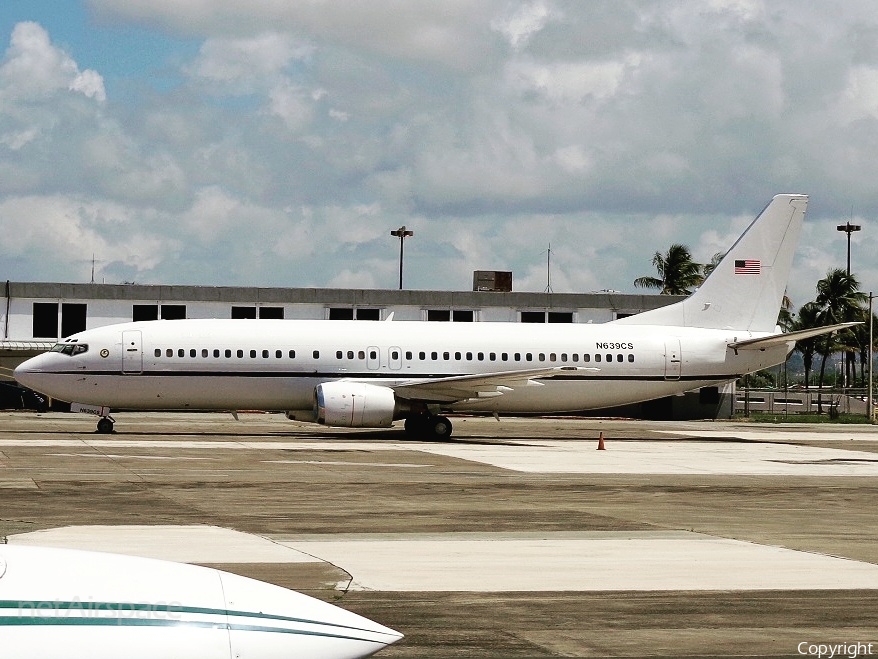 United States Department of Justice Boeing 737-4Y0 (N639CS) | Photo 47444