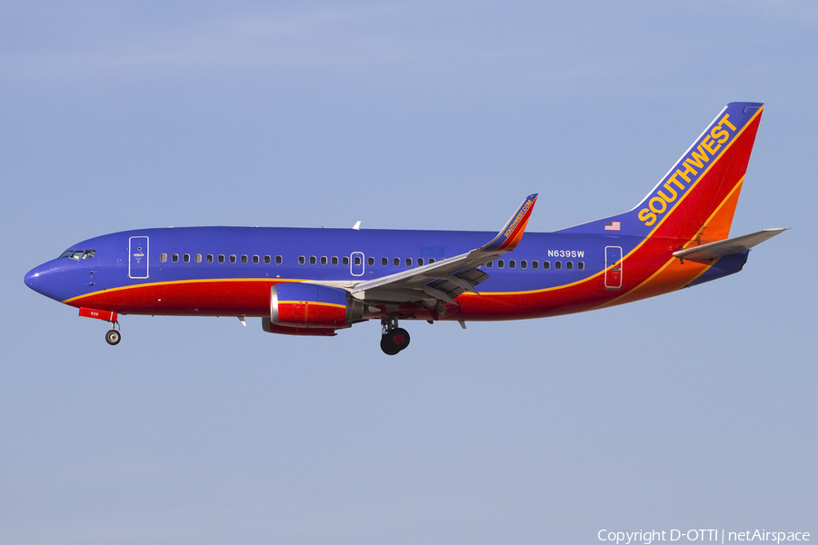 Southwest Airlines Boeing 737-3H4 (N639SW) | Photo 425064