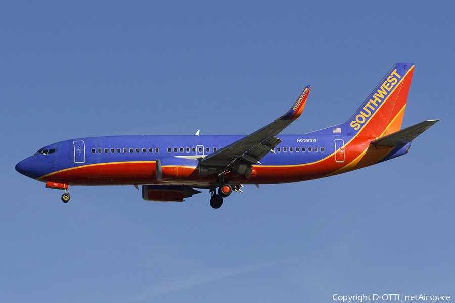 Southwest Airlines Boeing 737-3H4 (N639SW) | Photo 279706