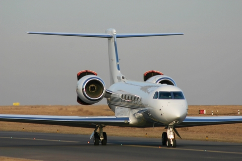 (Private) Gulfstream G-V-SP (G550) (N63HS) at  Luxembourg - Findel, Luxembourg