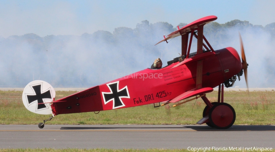 (Private) Fokker DR.1 Triplane (Replica) (N6404Q) | Photo 355244