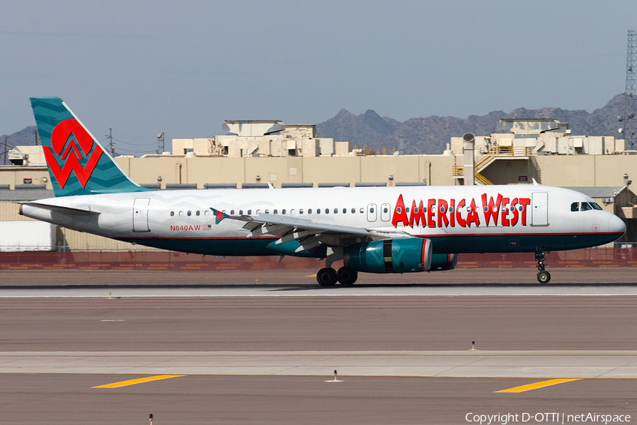 America West Airlines Airbus A320-232 (N640AW) | Photo 187837