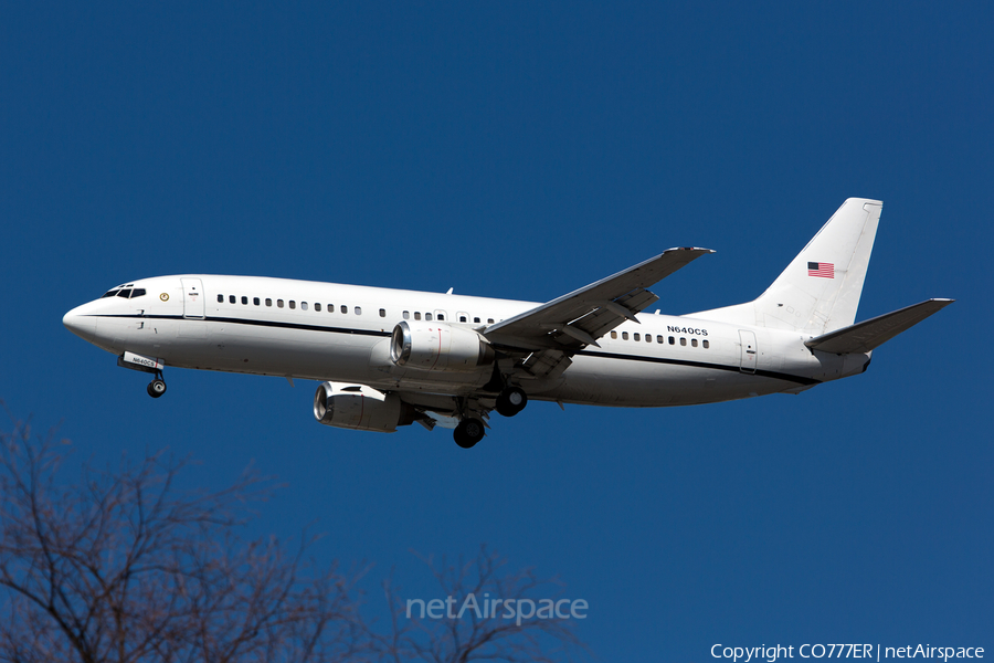 United States Department of Justice Boeing 737-4Y0 (N640CS) | Photo 150005