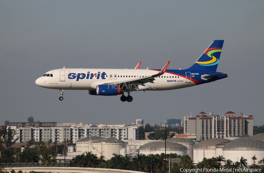 Spirit Airlines Airbus A320-232 (N640NK) | Photo 305030
