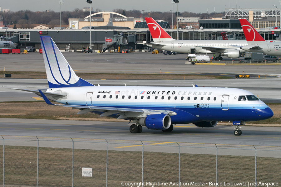United Express (Shuttle America) Embraer ERJ-170SE (ERJ-170-100SE) (N640RW) | Photo 89196