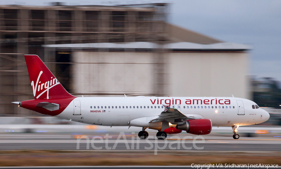 Virgin America Airbus A320-214 (N640VA) | Photo 108406