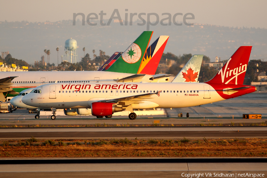 Virgin America Airbus A320-214 (N640VA) | Photo 54167