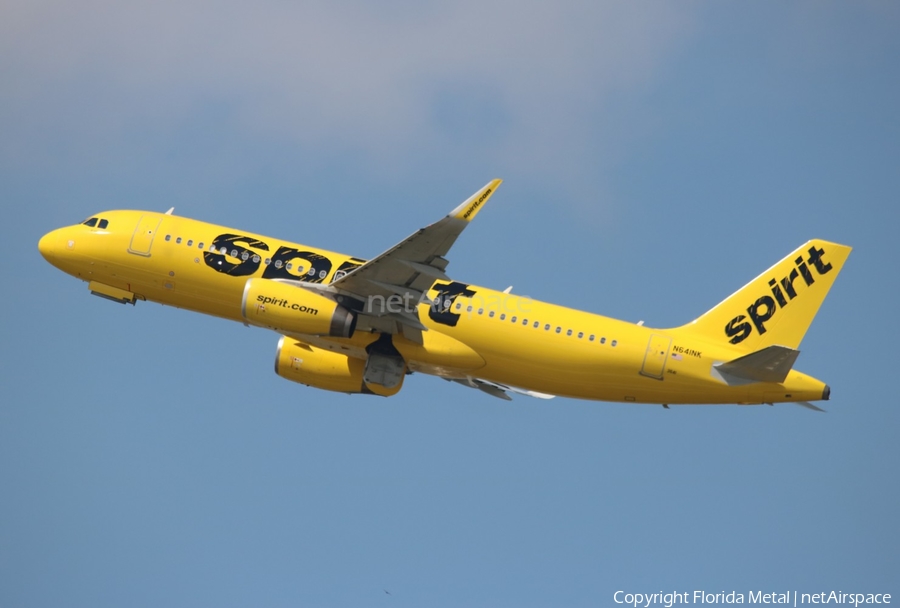 Spirit Airlines Airbus A320-232 (N641NK) | Photo 616839