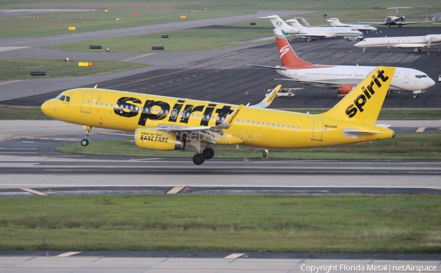 Spirit Airlines Airbus A320-232 (N641NK) | Photo 616840