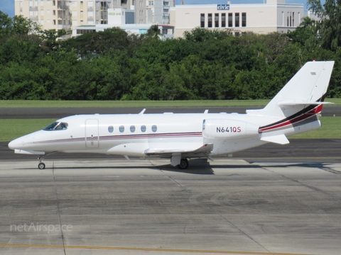 NetJets Cessna 680A Citation Latitude (N641QS) at  San Juan - Luis Munoz Marin International, Puerto Rico