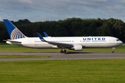 United Airlines Boeing 767-322(ER) (N641UA) at  Hamburg - Fuhlsbuettel (Helmut Schmidt), Germany