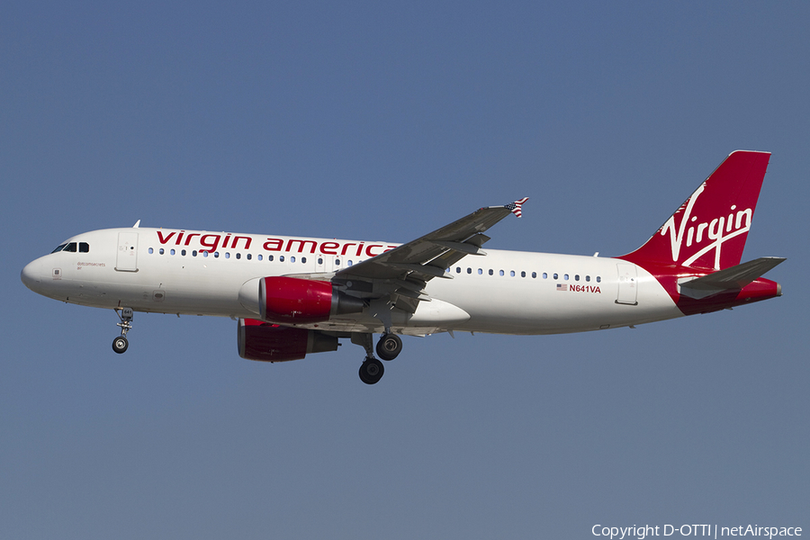 Virgin America Airbus A320-214 (N641VA) | Photo 337769