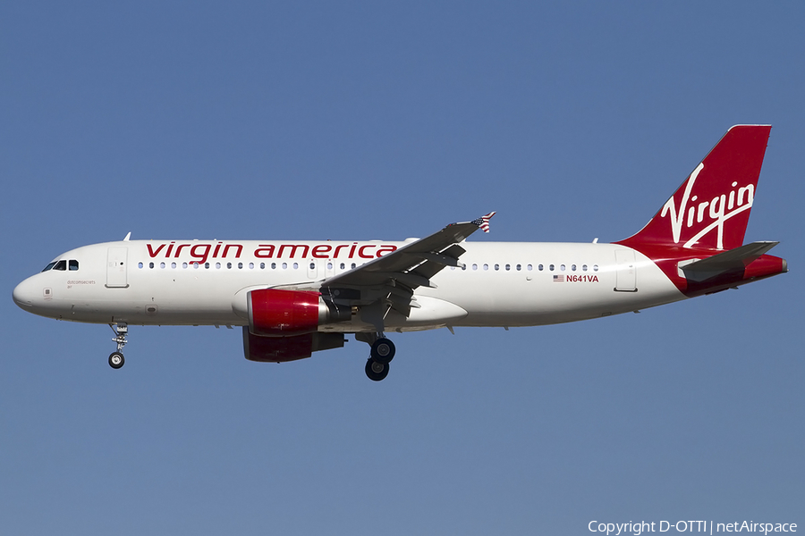 Virgin America Airbus A320-214 (N641VA) | Photo 457371