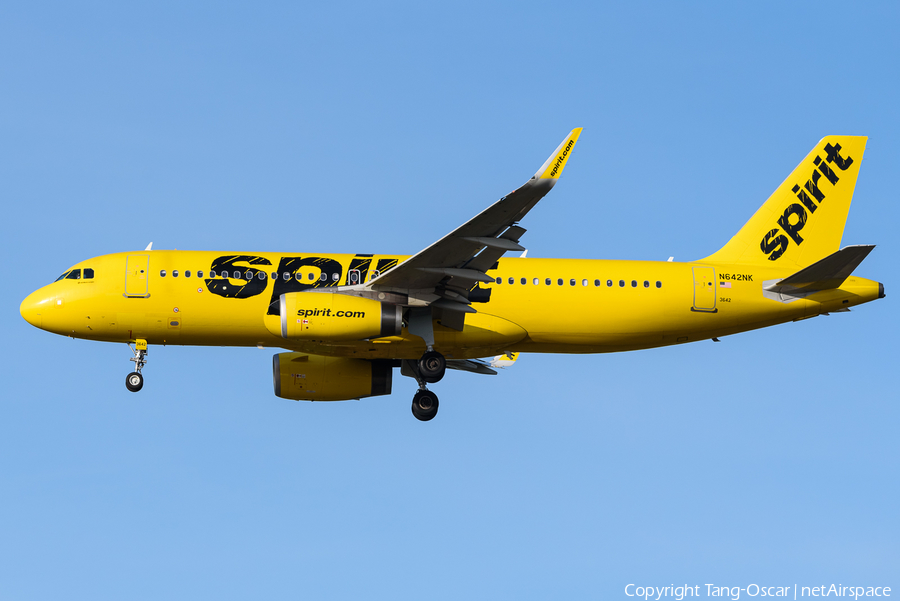 Spirit Airlines Airbus A320-232 (N642NK) | Photo 446531