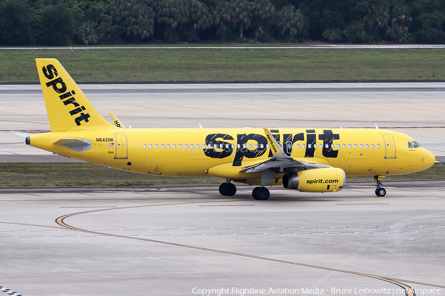 Spirit Airlines Airbus A320-232 (N642NK) | Photo 458280