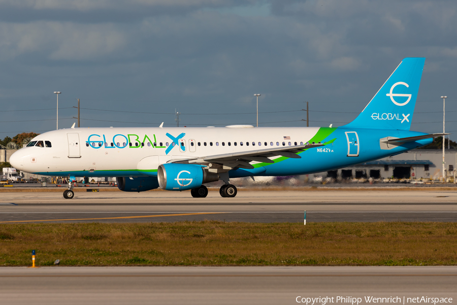 GlobalX Airlines Airbus A320-214 (N642VA) | Photo 664643