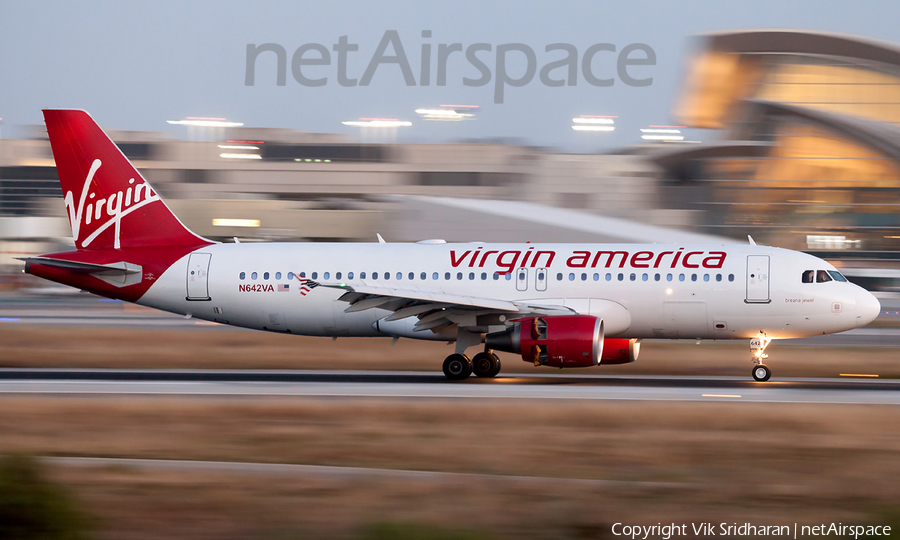 Virgin America Airbus A320-214 (N642VA) | Photo 107034