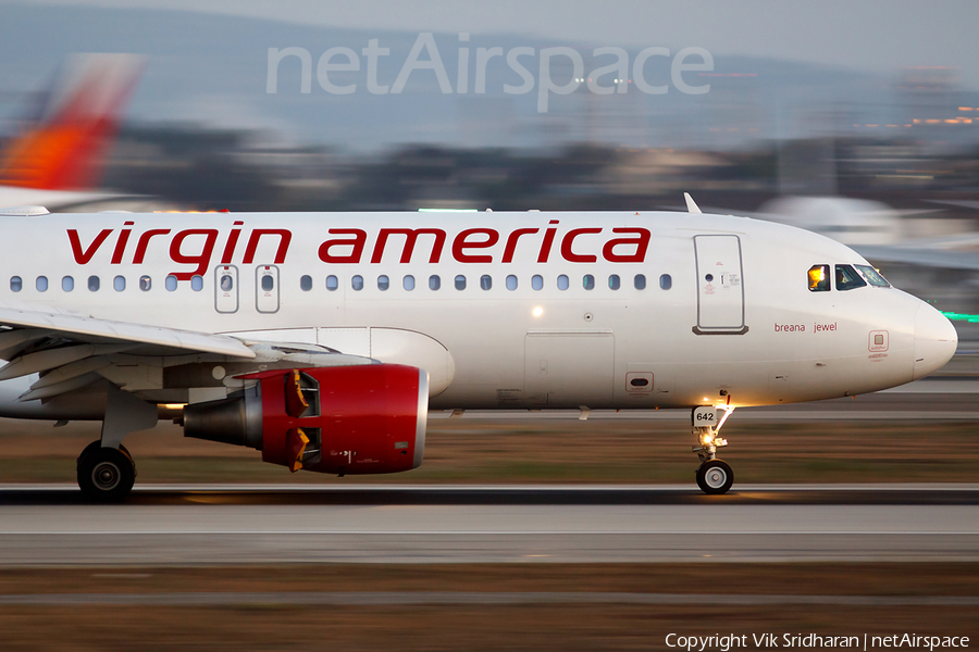 Virgin America Airbus A320-214 (N642VA) | Photo 57815