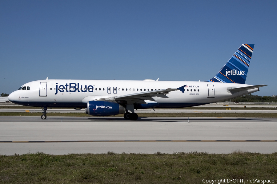 JetBlue Airways Airbus A320-232 (N643JB) | Photo 430134