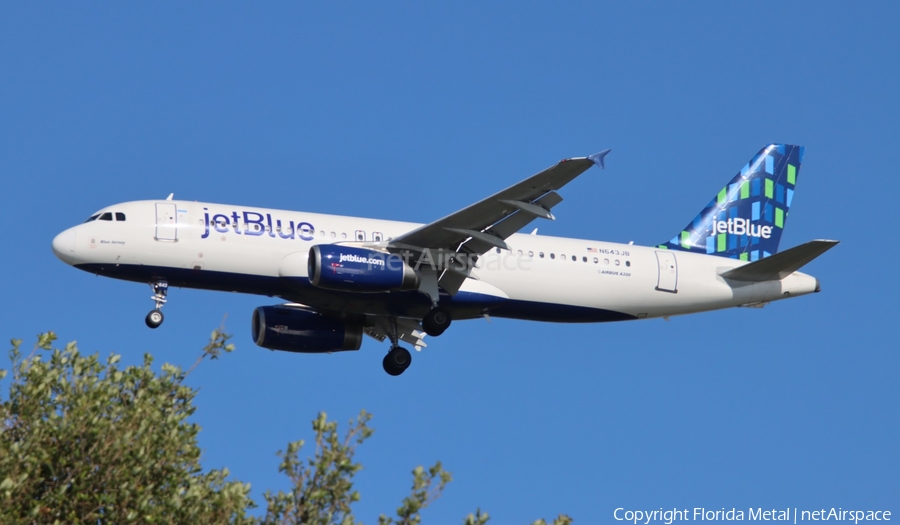 JetBlue Airways Airbus A320-232 (N643JB) | Photo 621450