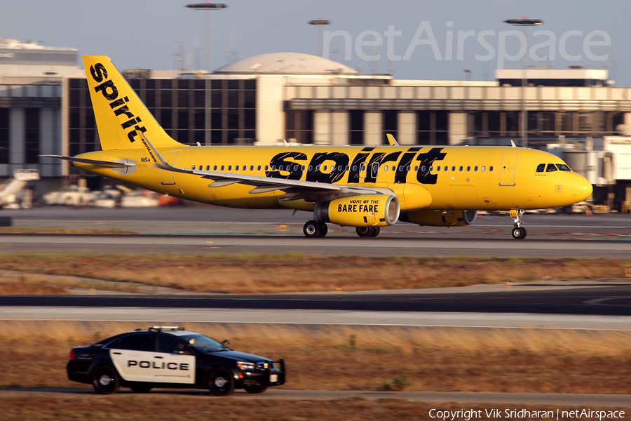 Spirit Airlines Airbus A320-232 (N643NK) | Photo 115637