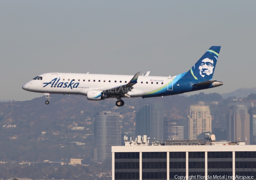 Alaska Airlines (Horizon) Embraer ERJ-175LR (ERJ-170-200LR) (N643QX) | Photo 668900