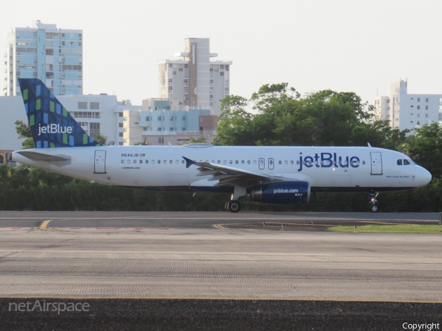JetBlue Airways Airbus A320-232 (N644JB) | Photo 321126