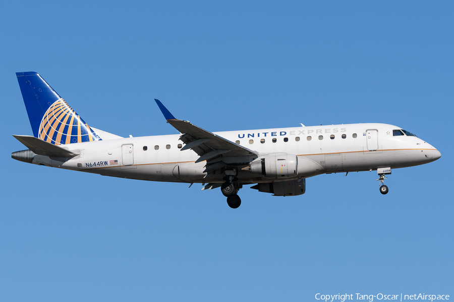 United Express (Republic Airlines) Embraer ERJ-170SE (ERJ-170-100SE) (N644RW) | Photo 524885