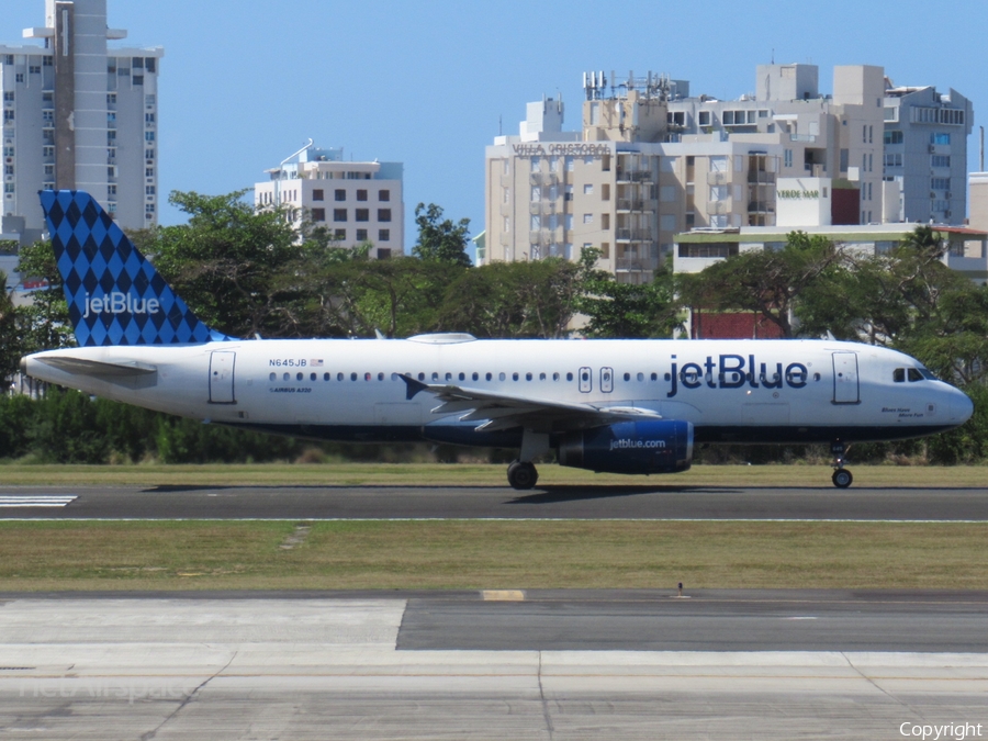JetBlue Airways Airbus A320-232 (N645JB) | Photo 309787