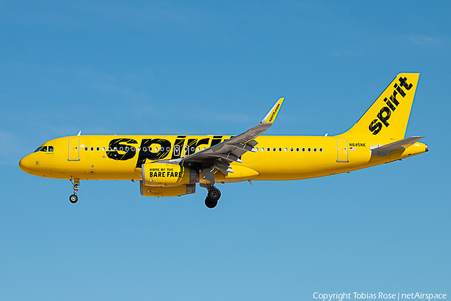 Spirit Airlines Airbus A320-232 (N645NK) | Photo 275007