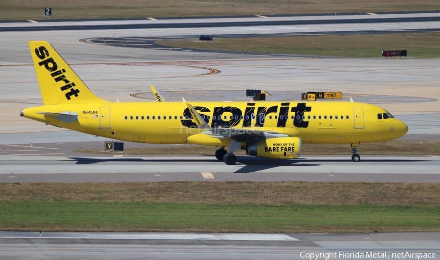 Spirit Airlines Airbus A320-232 (N645NK) | Photo 616887