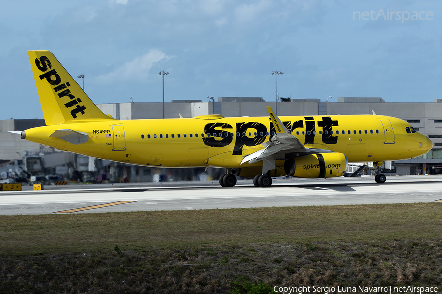 Spirit Airlines Airbus A320-232 (N646NK) | Photo 679914
