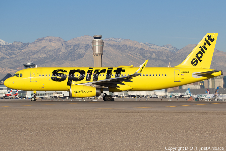Spirit Airlines Airbus A320-232 (N646NK) | Photo 546826