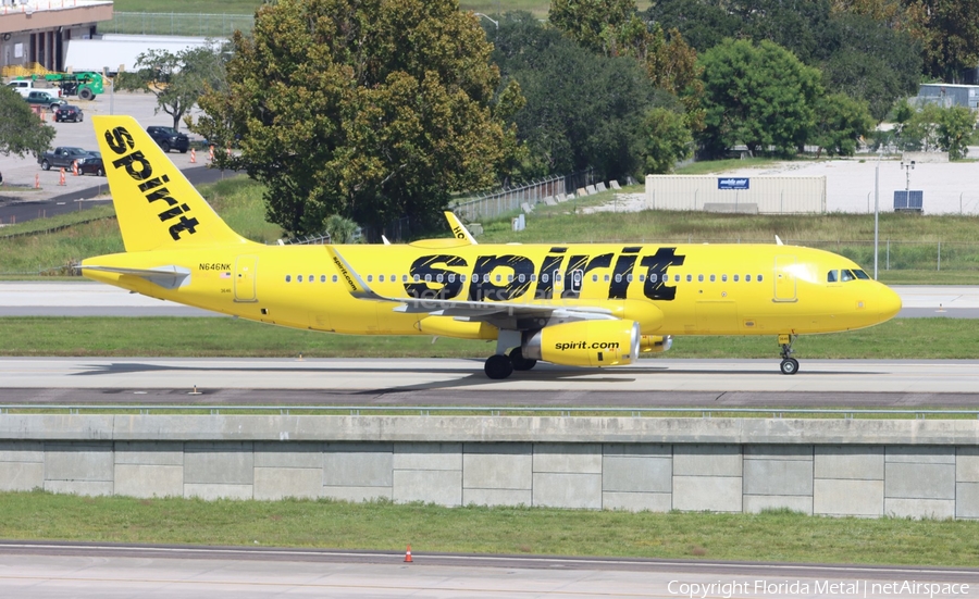 Spirit Airlines Airbus A320-232 (N646NK) | Photo 616898