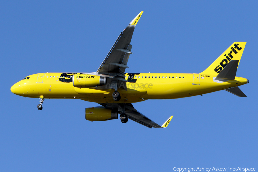 Spirit Airlines Airbus A320-232 (N647NK) | Photo 199357