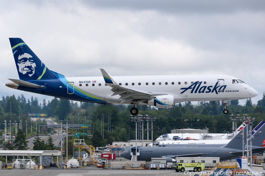 Alaska Airlines (Horizon) Embraer ERJ-175LR (ERJ-170-200LR) (N647QX) | Photo 470336