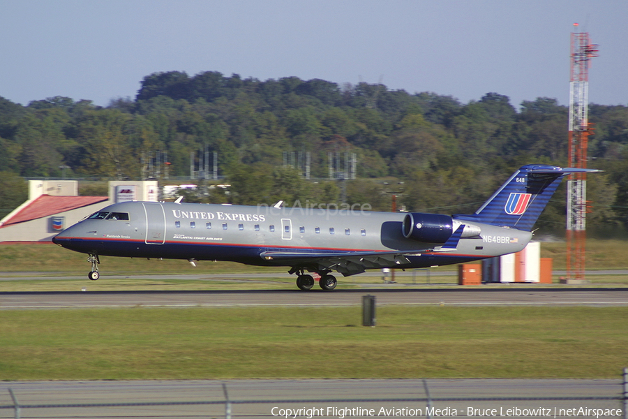 United Express (Atlantic Coast Airlines) Bombardier CRJ-200ER (N648BR) | Photo 151714