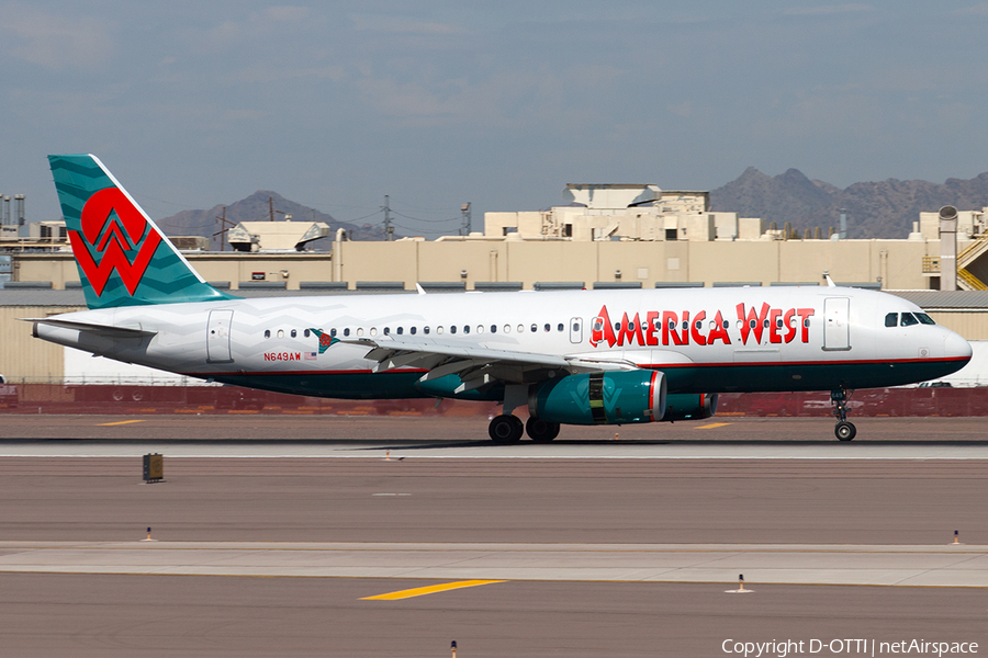 America West Airlines Airbus A320-232 (N649AW) | Photo 188447