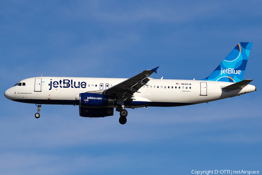 JetBlue Airways Airbus A320-232 (N649JB) | Photo 566089