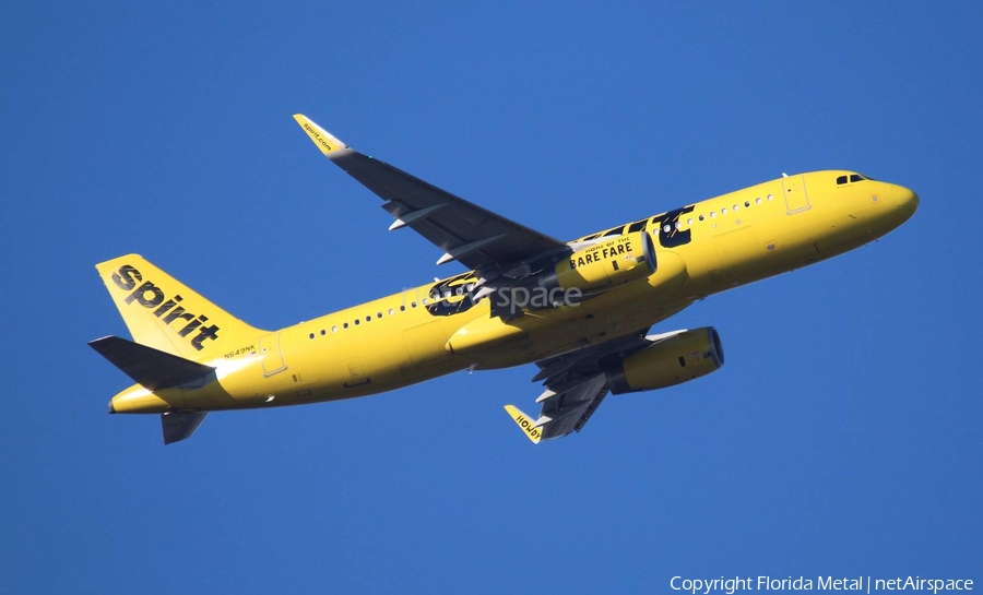 Spirit Airlines Airbus A320-232 (N649NK) | Photo 616922