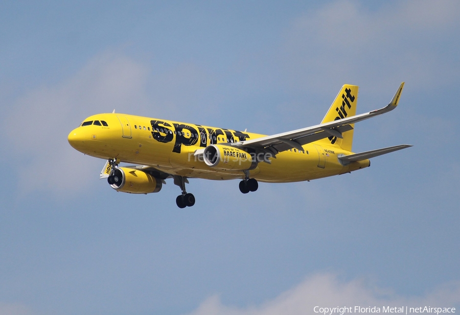 Spirit Airlines Airbus A320-232 (N649NK) | Photo 351206
