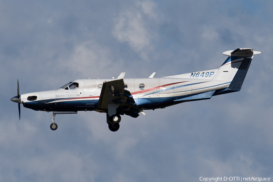 Boutique Air Pilatus PC-12/45 (N649P) | Photo 525205