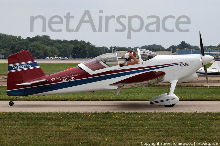 (Private) Van's Aircraft RV-6 (N64GH) | Photo 137959