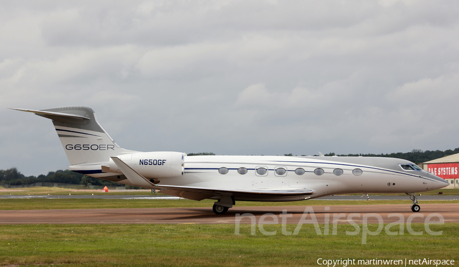 Gulfstream Aerospace Corp Gulfstream G650ER (N650GF) | Photo 341865