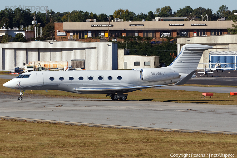 (Private) Gulfstream G650 (N650HC) | Photo 194444