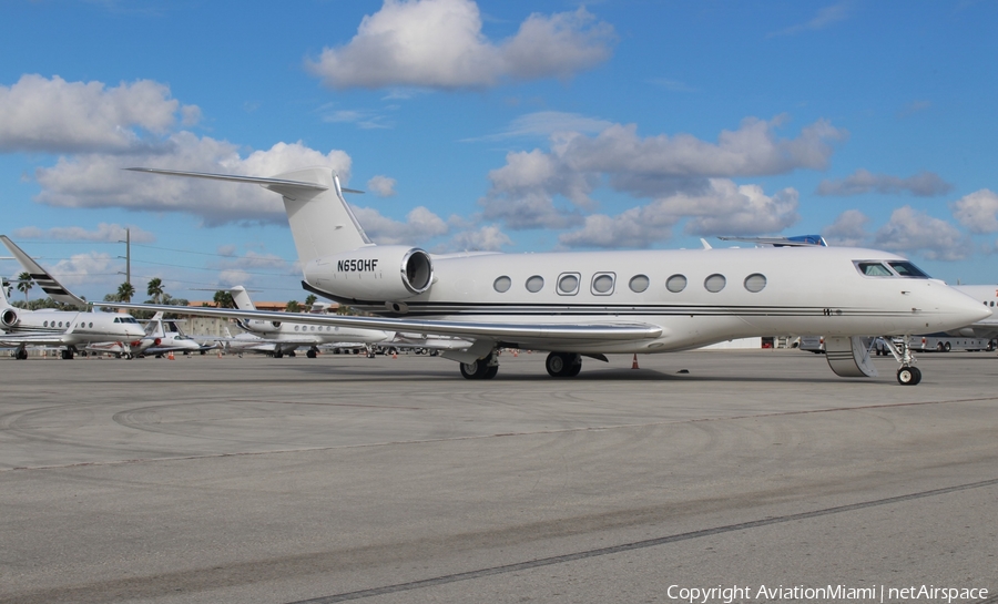 (Private) Gulfstream G650 (N650HF) | Photo 206064