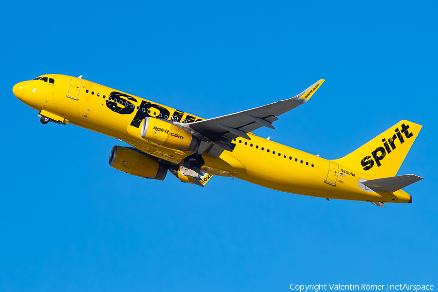 Spirit Airlines Airbus A320-232 (N650NK) | Photo 656110