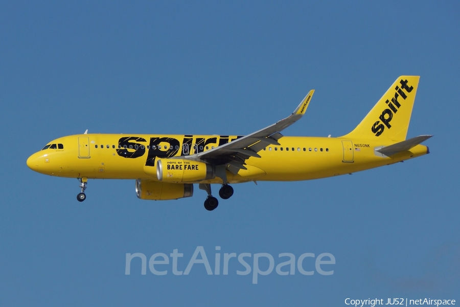 Spirit Airlines Airbus A320-232 (N650NK) | Photo 288919