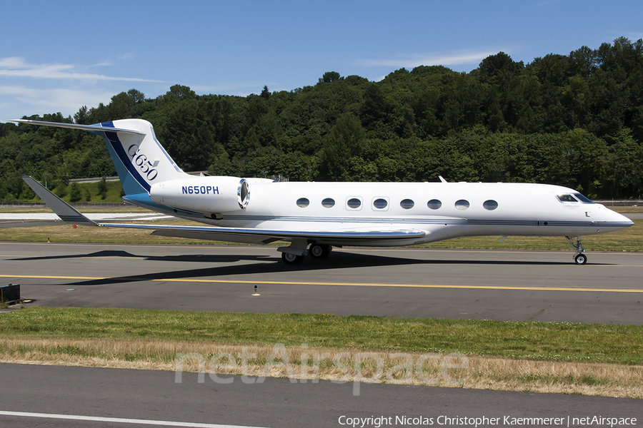 Gulfstream Aerospace Corp Gulfstream G650 (N650PH) | Photo 101039