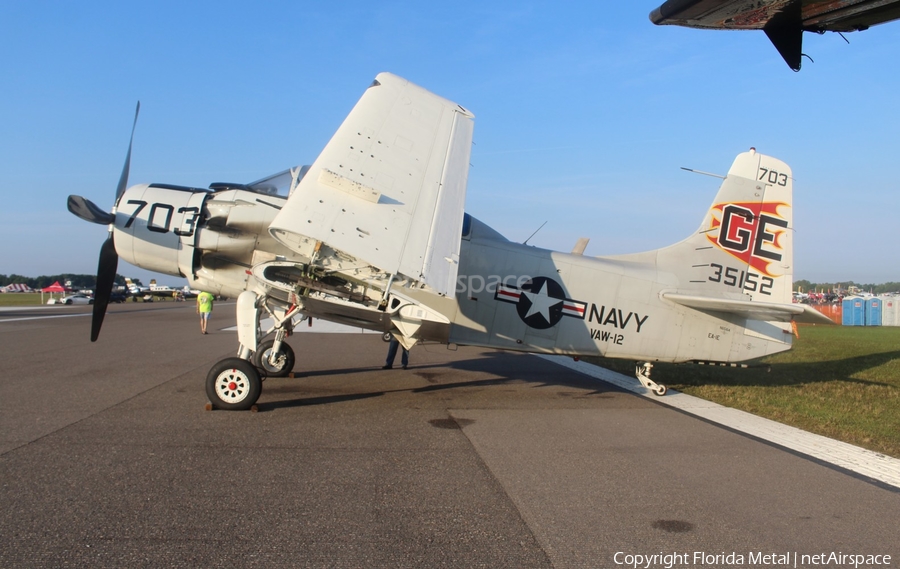 Cavanaugh Flight Museum Douglas AD-5W (EA-1E)Skyraider (N65164) | Photo 405449